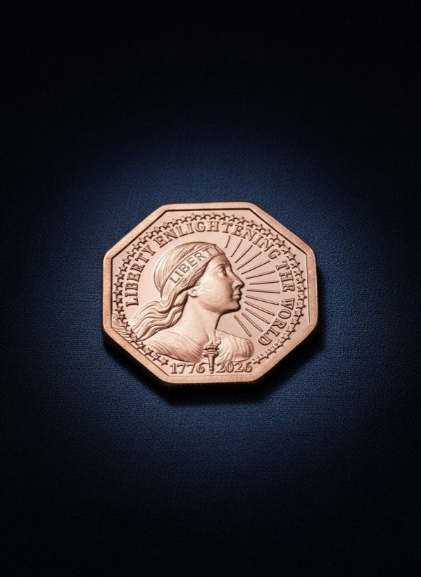 Real Liberty Copper coin