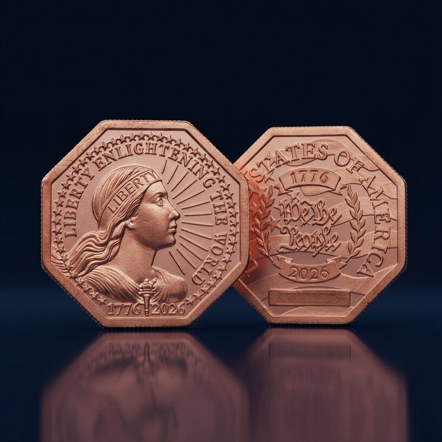 Obverse and reverse of the coin